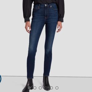 7 for all Mandkind High Rise Skinny Jeans
